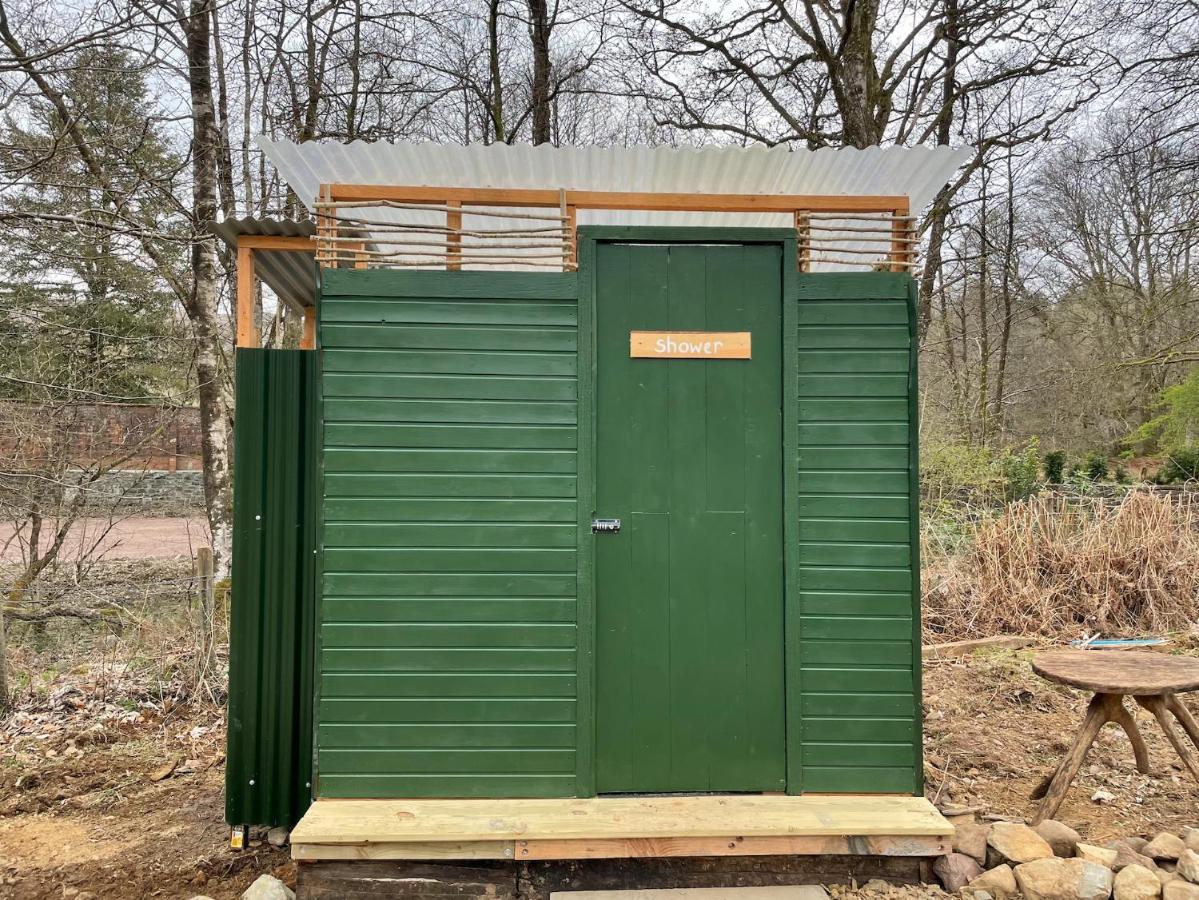 Villa Cosy Woodland Off Grid Shepherds Hut - Rowan Castle Douglas Exterior foto